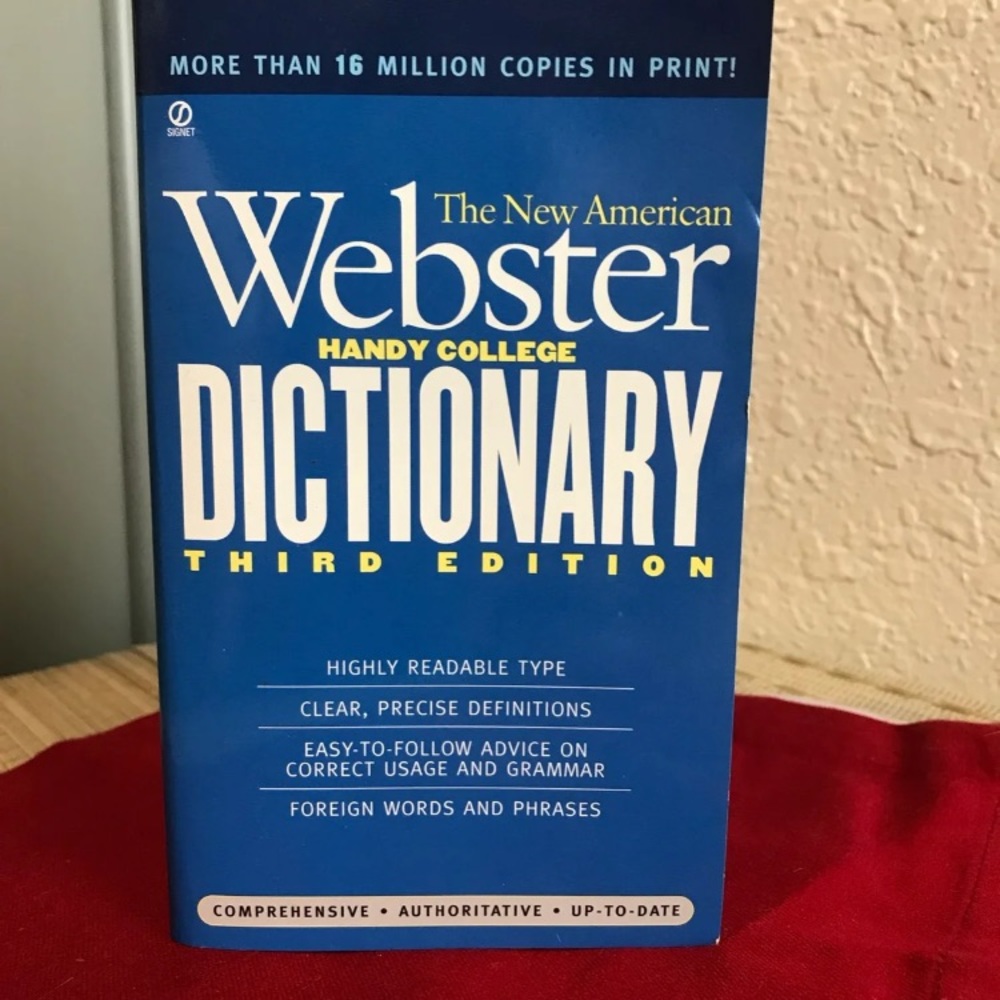 5 for $20 MIX N MATCH Webster College Dictionary